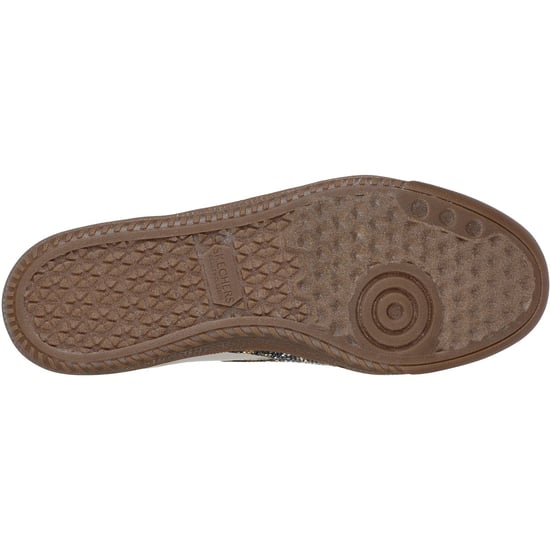 Skechers Hotshot Glinsterende Vlekken Dames Taupe Sneakers - Image 2