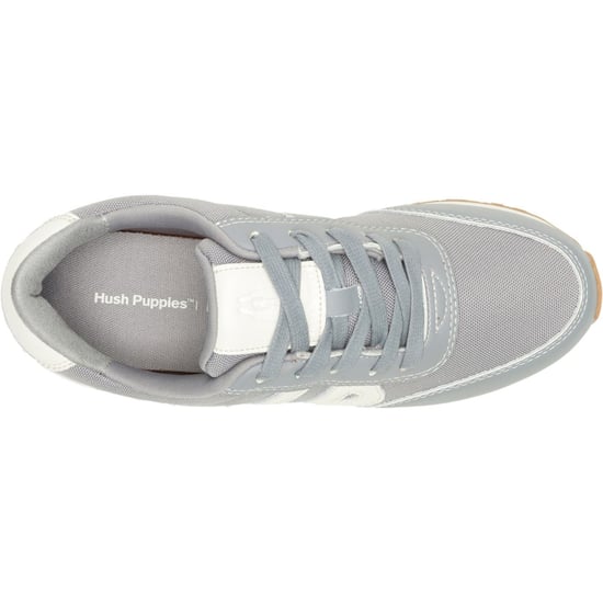 Hush Puppies Seventy8 Dames Sneakers Van Leer In Het Grijs - Image 4