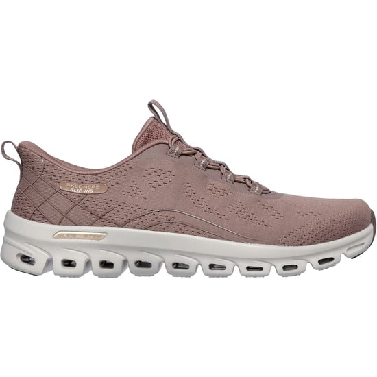 Skechers Glide-Step Elevate Amaze Textiel Damessneakers Bruin - Image 5