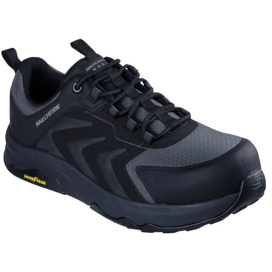 Skechers Workwear Speed-Flex Trekker Nylon Heren Zwarte Veiligheidssneakers - Image 1