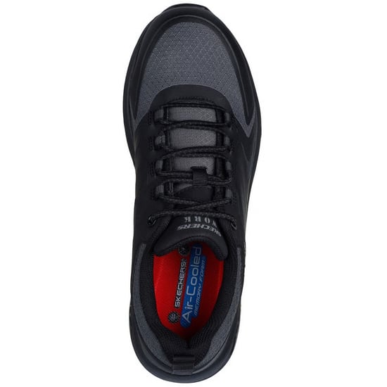 Skechers Workwear Speed-Flex Trekker Nylon Heren Zwarte Veiligheidssneakers - Image 3
