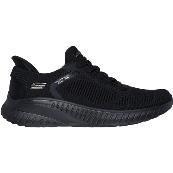 Skechers BOBS Sport Squad Chaos Textiel Dames Zwarte Sneakers - Image 5