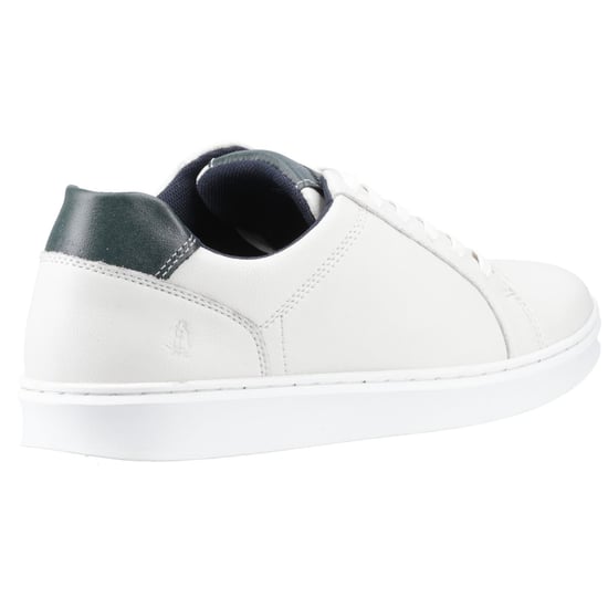 Hush Puppies Madden Leren Witte Sneakers Voor Heren - Image 2