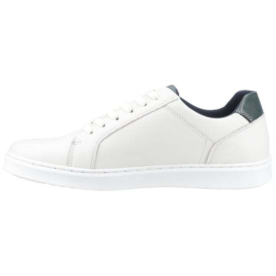 Hush Puppies Madden Leren Witte Sneakers Voor Heren - Image 4
