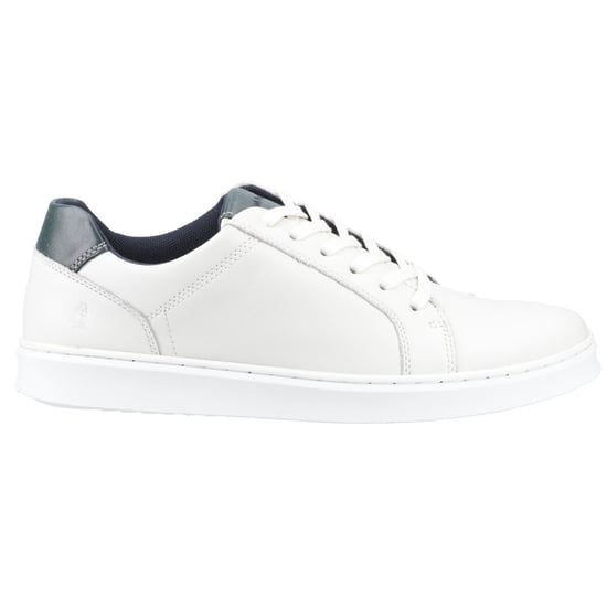 Hush Puppies Madden Leren Witte Sneakers Voor Heren - Image 5