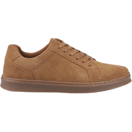 Hush Puppies Madden Heren Suède Tan Sneakers - Image 4