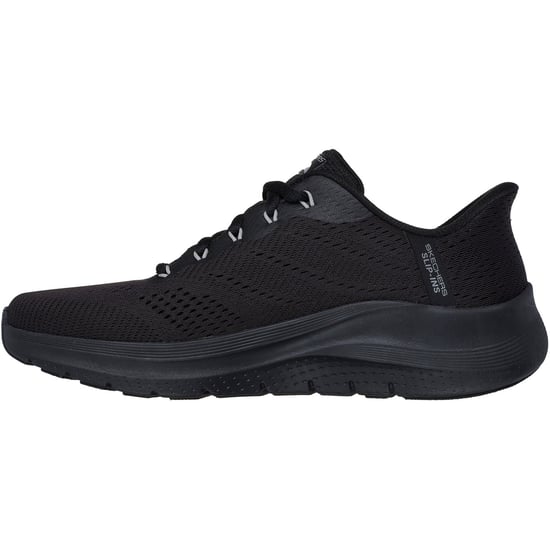 Skechers Arch Fit 2.0 Lestur Textiel Heren Zwarte Sneakers - Image 4