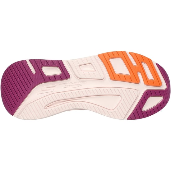 Skechers Performance Max Cushioning Elite 2.0 Alaura Textiel Dames Frambozenkleurige Sneakers - Image 2