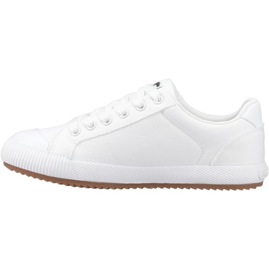 Women's Rocket Dog Cheery Low Canvas Pumps in White - Image 4