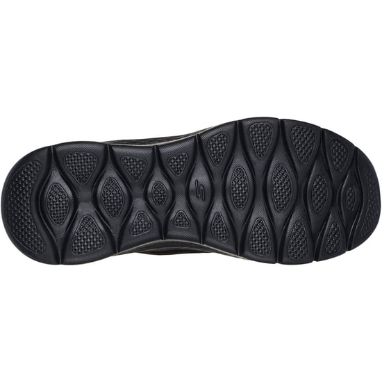 Skechers Go Walk Flex Mali Textiel Dames Zwarte Sneakers - Image 2
