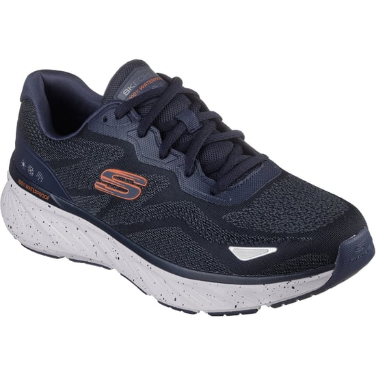 Skechers Edgeride Konzo Textiel Heren Navy/oranje Sneakers - Image 1