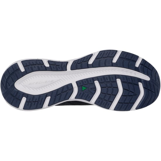 Skechers Edgeride Konzo Textiel Heren Navy/oranje Sneakers - Image 2