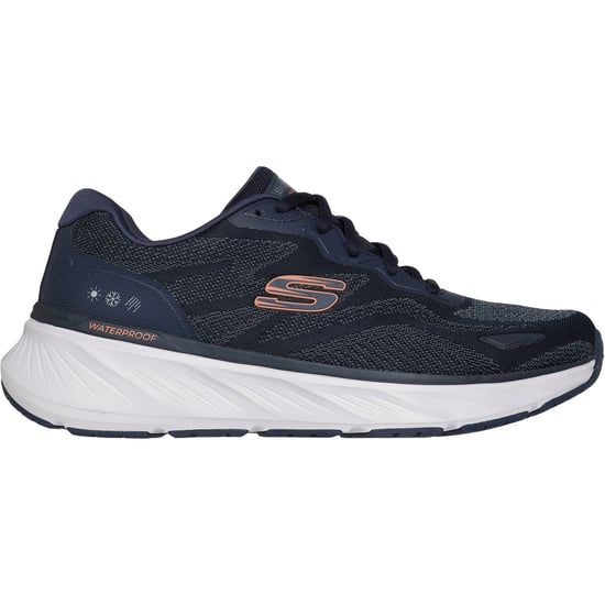 Skechers Edgeride Konzo Textiel Heren Navy/oranje Sneakers - Image 5
