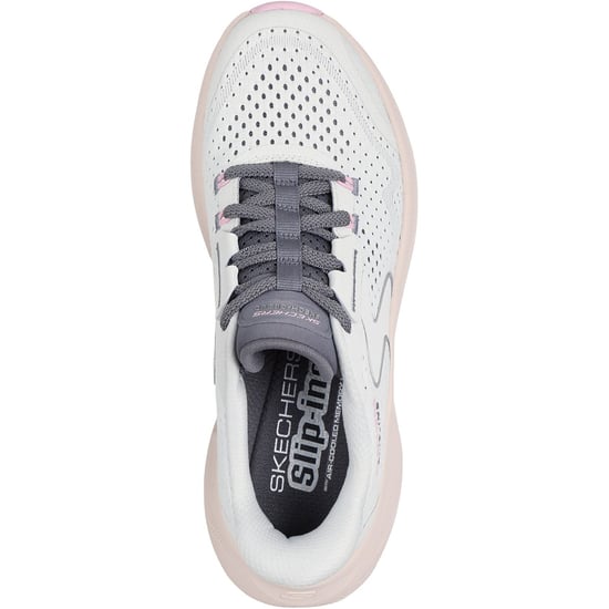 Skechers Skech Cloud Plush Horizon Polyester Dames Wit/Multi Sneakers - Image 3