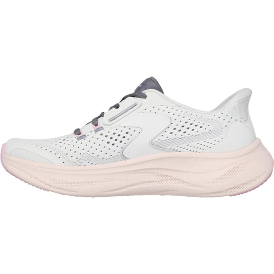 Skechers Skech Cloud Plush Horizon Polyester Dames Wit/Multi Sneakers - Image 4