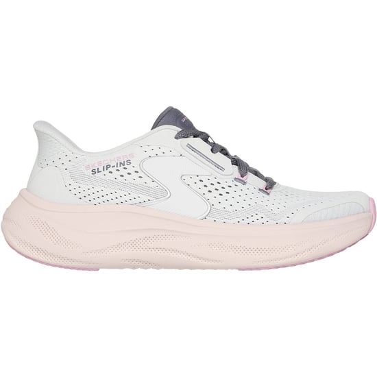 Skechers Skech Cloud Plush Horizon Polyester Dames Wit/Multi Sneakers - Image 5