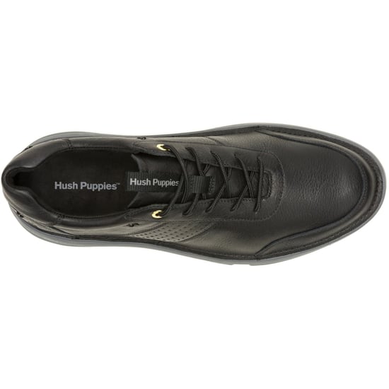 Hush Puppies Baylor Leren Herenschoen Zwart - Image 4