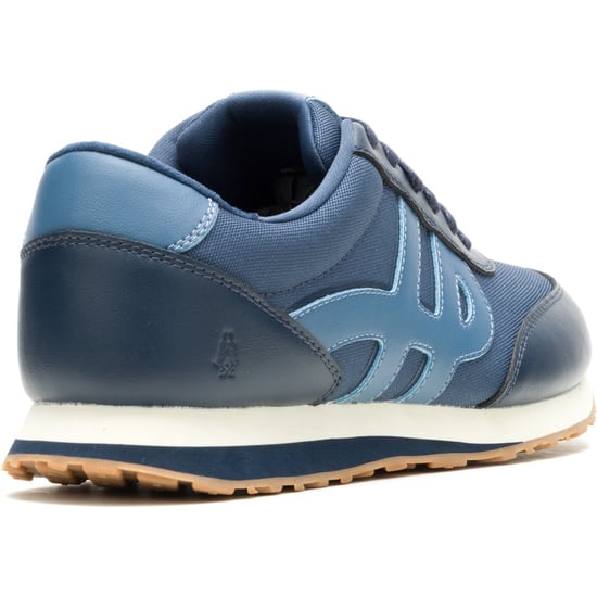 Hush Puppies Seventy8 Herenblauwe Leren Sneakers - Image 2