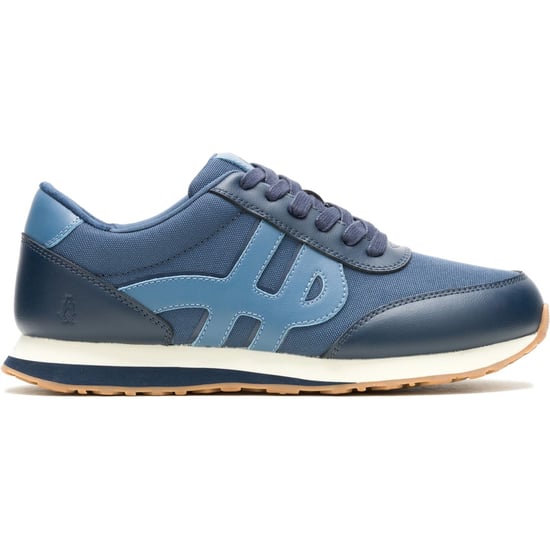 Hush Puppies Seventy8 Herenblauwe Leren Sneakers - Image 6