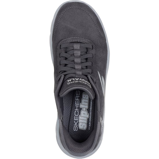 Skechers Go Walk Flex Mali Textiel Dames Houtskool Sneakers - Image 3