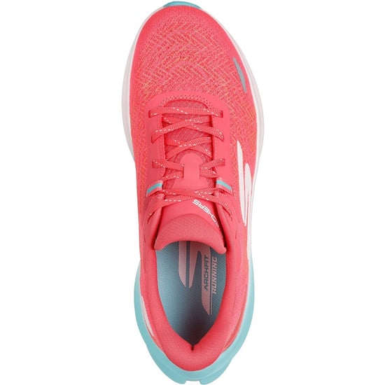 Skechers Performance GO RUN Ride 12 Textiel Dames Koraal Sneakers - Image 3