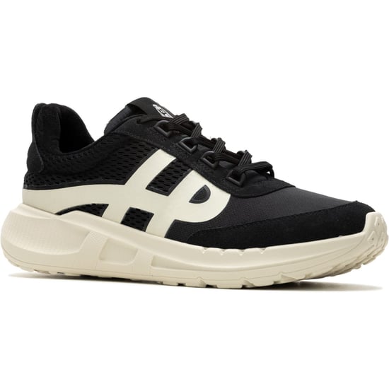 Hush Puppies Seventy8 Retro Runner Heren Sneakers Van Zwart Suède - Image 1