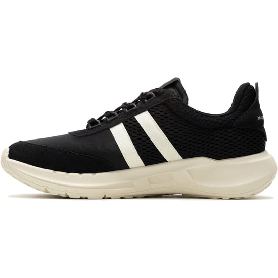 Hush Puppies Seventy8 Retro Runner Heren Sneakers Van Zwart Suède - Image 5