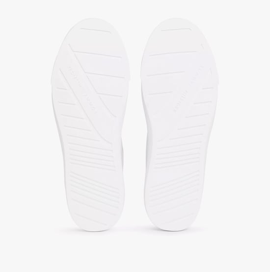 Tommy Hilfiger Cupset Rwb Leren Sneakers voor Heren Wit - Image 4