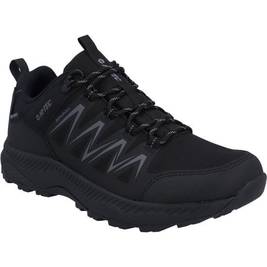 Hi-Tec Stealth Low Heren Wandelschoenen Van Polyester In Het Zwart/donkergrijs - Image 1