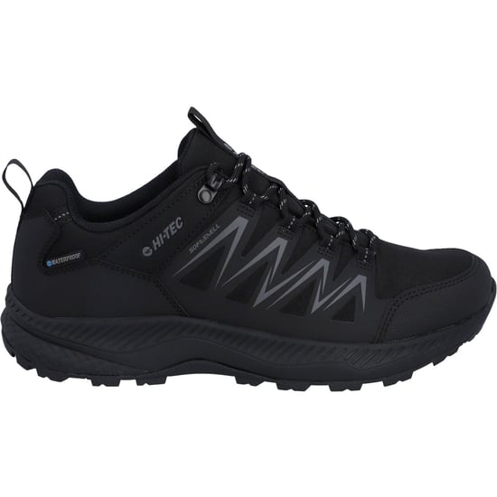 Hi-Tec Stealth Low Heren Wandelschoenen Van Polyester In Het Zwart/donkergrijs - Image 6