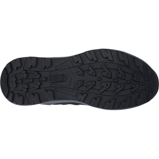 Hi-Tec Stealth Low Womens Polyester Dames Zwarte/paarse Wandelschoenen - Image 4