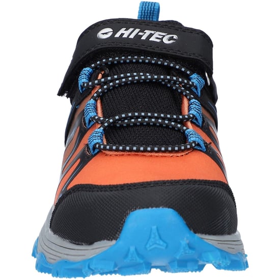 Hi-Tec SCRAPPY LOW WP JR Polyester Zwart/Blauwe Donau/Vlam Wandelschoenen - Image 3