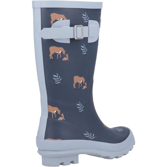 Cotswold Woodland JNR Rubber Meisjes Deers Wellingtonlaarzen - Image 2