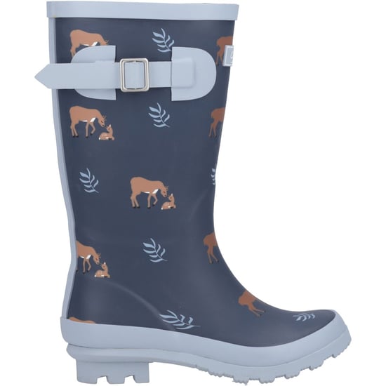 Cotswold Woodland JNR Rubber Meisjes Deers Wellingtonlaarzen - Image 5