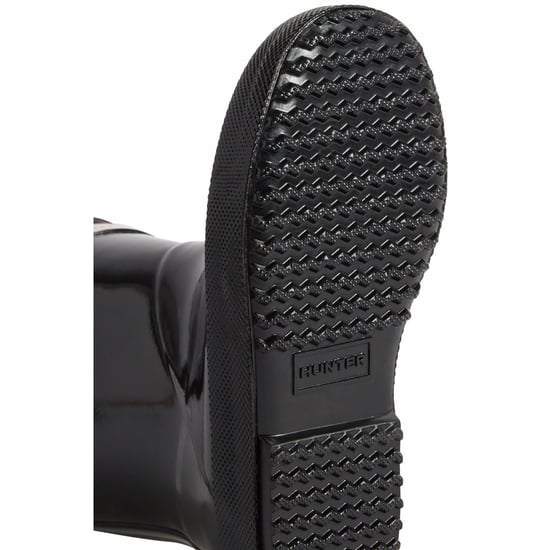 Hunter Kids First Gloss Rubberen Zwarte Regenlaarzen - Image 3