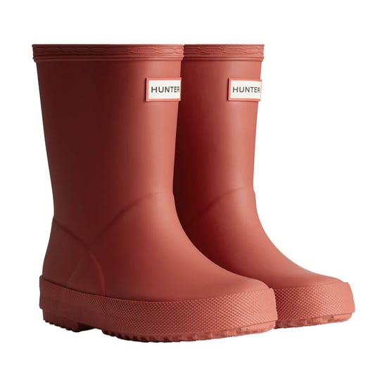 Hunter Kids First Boot Rubberen Militaire Rode Regenlaarzen - Image 1