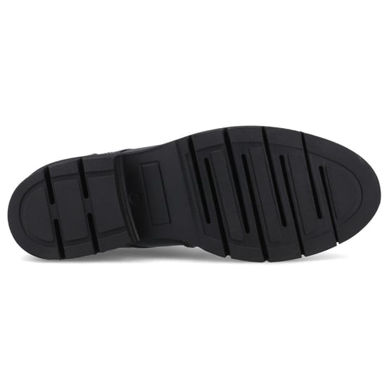 Pod Kacey Leren Dames Zwarte Brogues Schoenen - Image 3