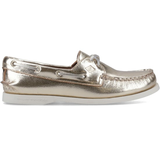 Sperry Authentic 2 Eye Dames Gouden Bootschoenen Van Leer - Image 4