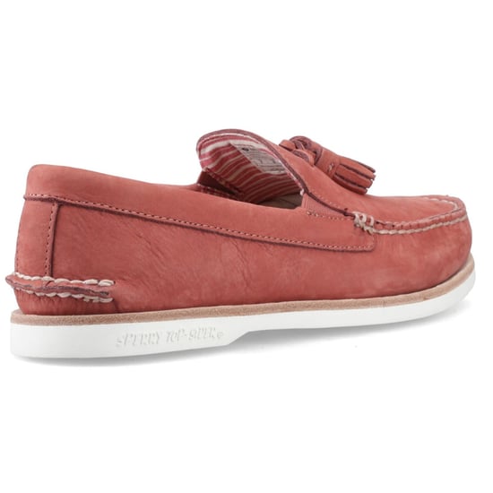 Sperry Authentic Original Heren Rode Leren Loafers - Image 2