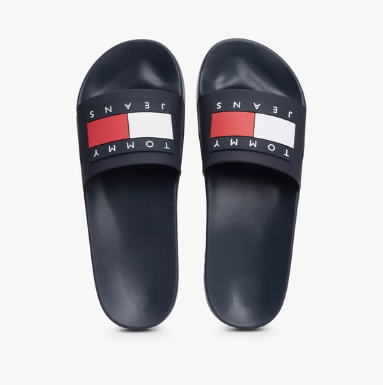 Tommy Hilfiger Tj Pool Slippers Heren Slippers Donker Nacht Navy - Image 4