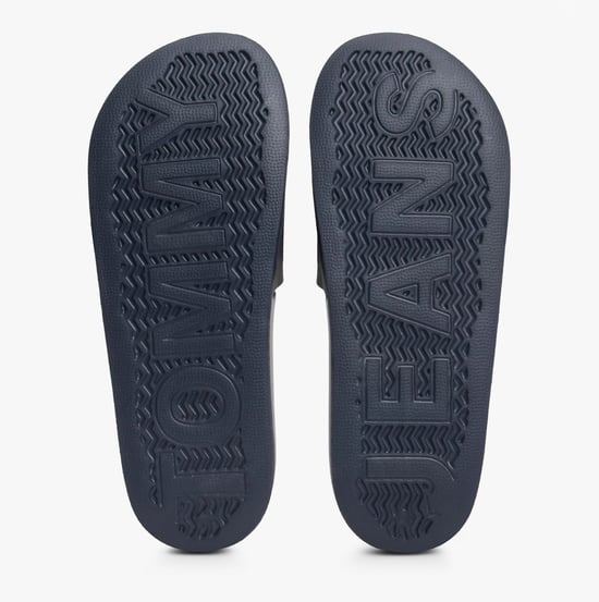 Tommy Hilfiger Tj Pool Slippers Heren Slippers Donker Nacht Navy - Image 5