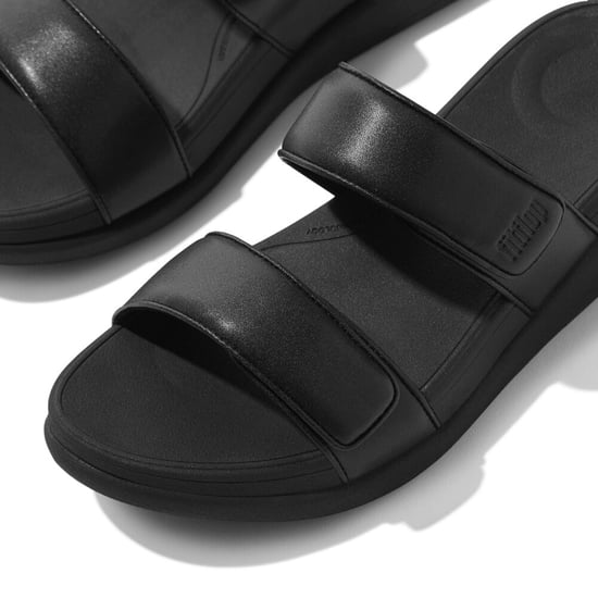Fitflop F-mode Go Dames Slippers Helemaal Zwart - Image 4