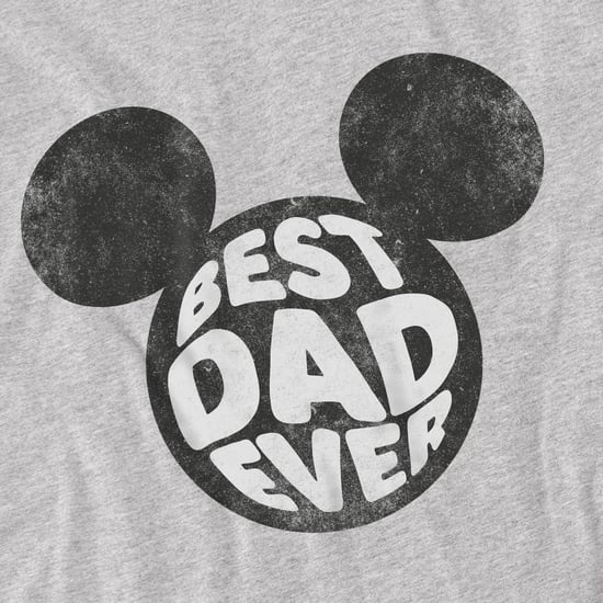 Disney Heren Best Dad Ever Mickey Mouse T-Shirt (Sport Heide) - Image 3