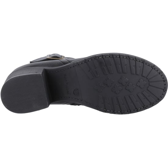 Hush Puppies Hensley Leren Dames Zwarte Hoge Enkellaarsjes - Image 3