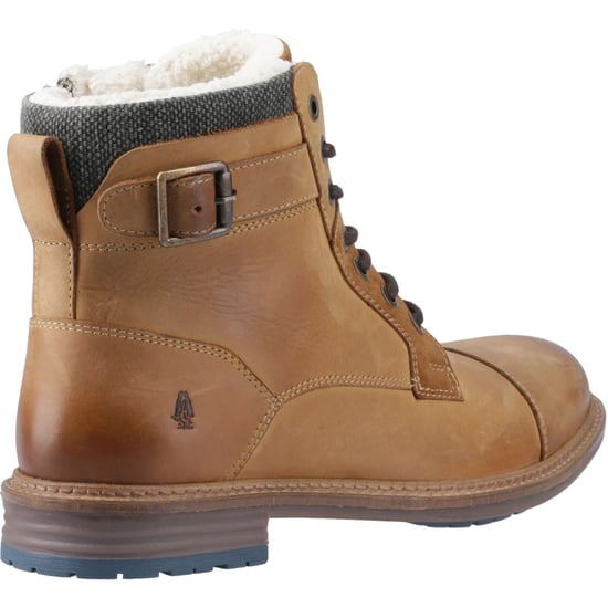 Hush Puppies Jordan Leder Heren Tan Enkellaarzen - Image 2