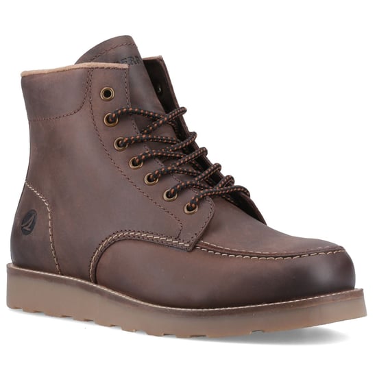 Sperry Boston Leren Heren Bruine Enkellaarsjes - Image 1