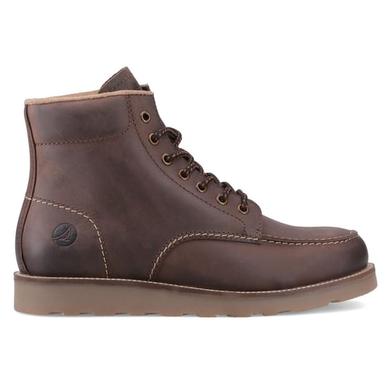 Sperry Boston Leren Heren Bruine Enkellaarsjes - Image 5