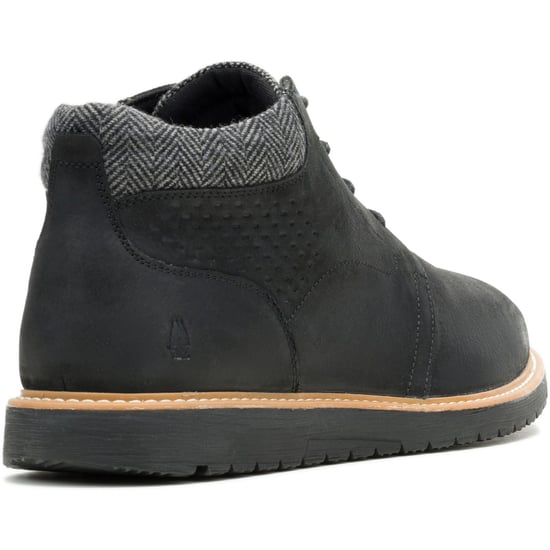 Hush Puppies Jenson Leren Heren Zwarte Enkellaarzen - Image 2