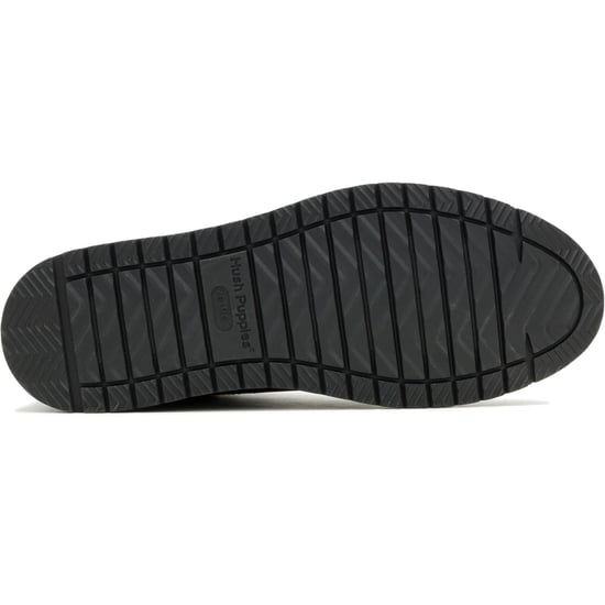 Hush Puppies Jenson Leren Heren Zwarte Enkellaarzen - Image 3