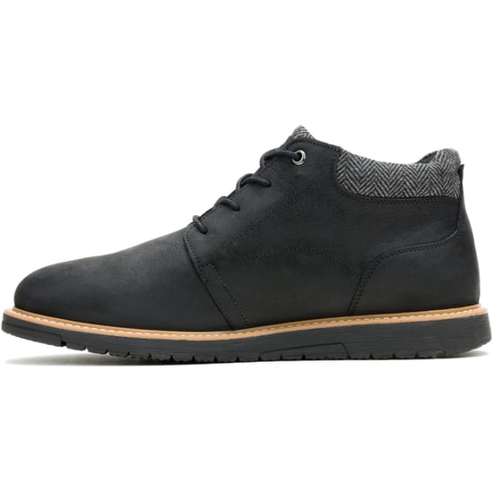 Hush Puppies Jenson Leren Heren Zwarte Enkellaarzen - Image 5